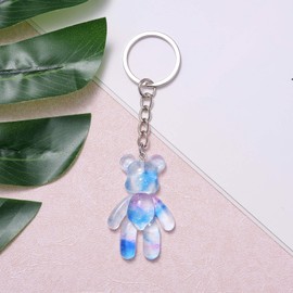 Worry Bear, Pocket Bear Hug, Anxiety Gifts for Women Men, Mental Health Positivity Gift, Emotional Support Gifts for Friends, Comforting Gift for Son Daughter Back to School, Light Blue