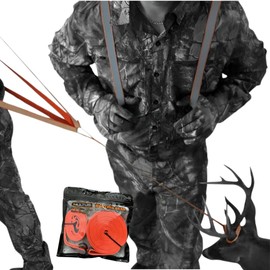MULTUS: Deer Drag Harness Quick and Easy to Use Hunting Gear Dual Harness Deer Drag, Reflective Deer Dragger for Antelope, Deer, Elk and Other Game Animals, Hunting Gear for Men Women