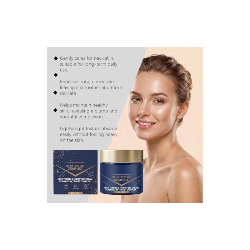 Tri-Lift Peptide Complex Firming Cream - Anti Aging Moisturizer