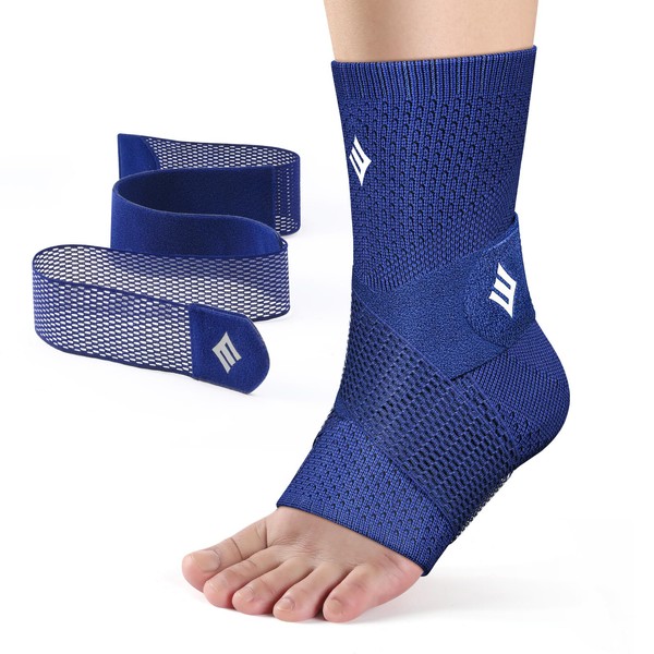 NEENCA Ankle Brace for Sprained Ankle with Removable Strap, Compression