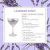 Monin - Lavender Syrup, Aromatic and Floral, Natural Flavors, Great