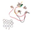 Totority Electric Five-geared Switch Socket Guitar Circuit Harness Wire Kit