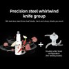 USB Charging Electric Food Processor - 600ML with 3 Additional