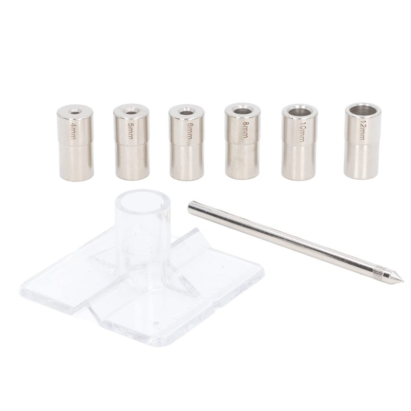 Drill Bushing Set 8 Pieces Self Centering Dowel Jig Set