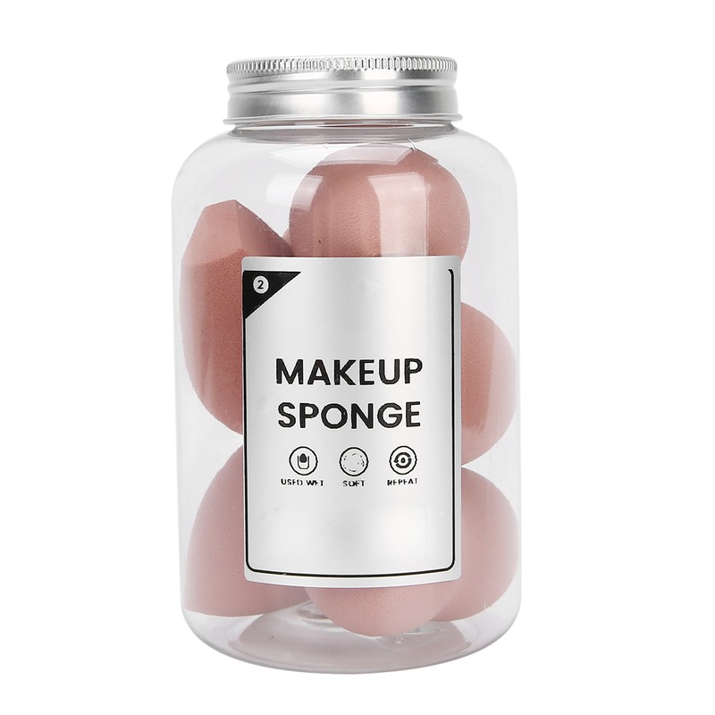 MAANGE 8pcs Sponge Makeup Blender Wet Dry Dual Use Cosmetic