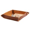 boshiho Valet Tray for Men, Leather Jewelry Catchall Key Phone