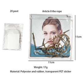 Face Lift Tape Invisible, Transparent Facial Patches Instant Invisible Face Stickers, V-Shape Lifting Stickers for Female Face Neck Eye Pack of 20 Facelifting Tape with 4 Fixed Ropes (with ring )