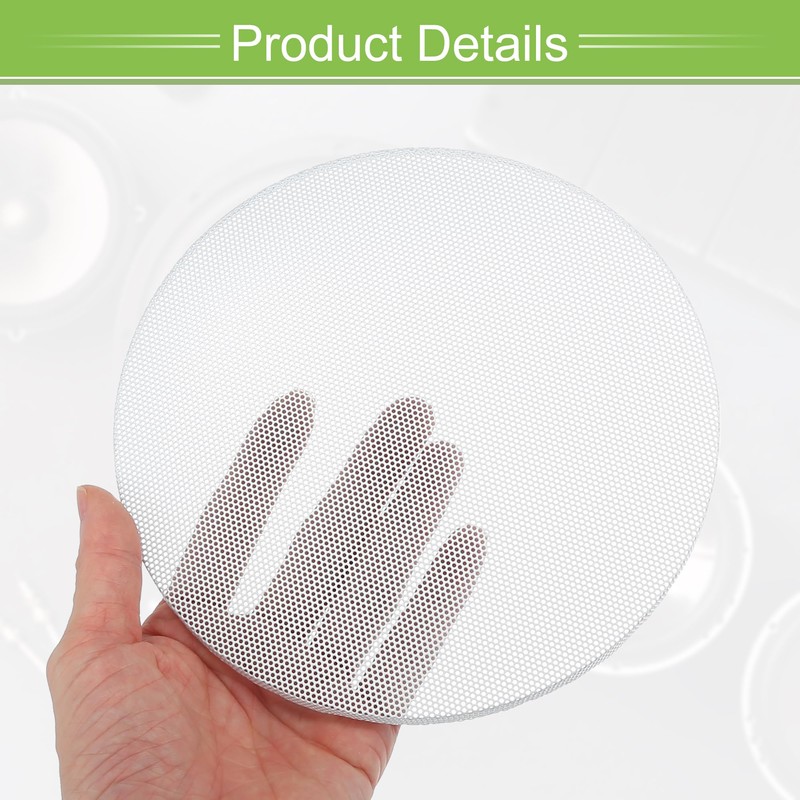 ACROPIX Universal 6.5 Inch Speaker Grills Mesh for Audio Subwoofer