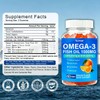 1000mg Omega 3 Fish Oil Gummies for Women