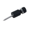 Antrader 12 Pack Stainless Steel Glass Standoff 1/2" x 3/4",