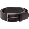 Eurex by Brax Men's Leather Elegant Sporty Belt, 02 Black