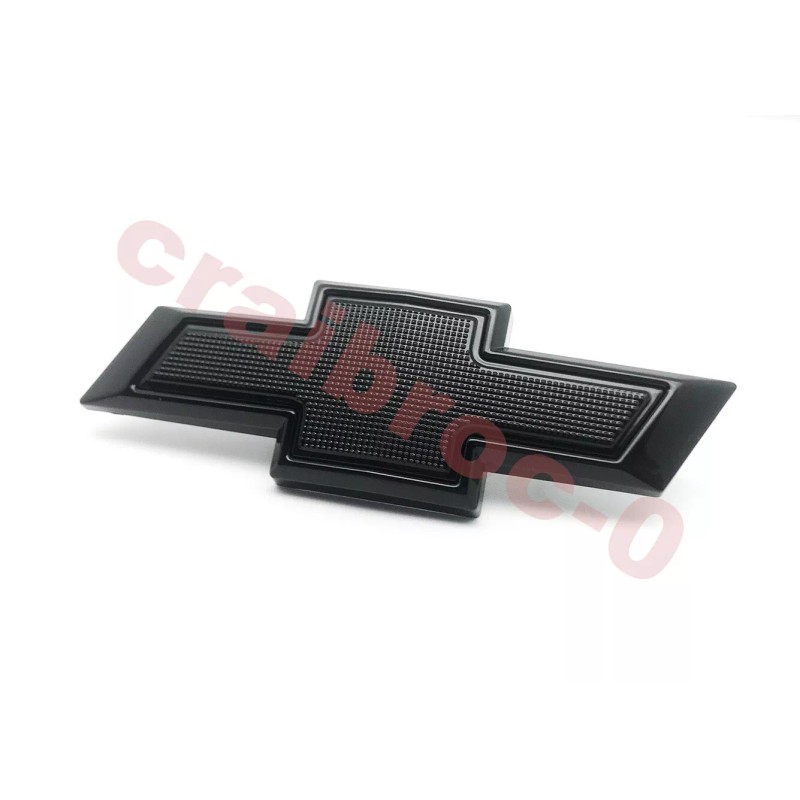 GM Front Small Gloss Black Bowtie for 2019-2023 Chevy Silverado