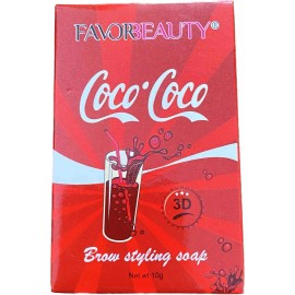 Favorbeauty Jabón Para Cejas Con Cepillo 4 Piezas