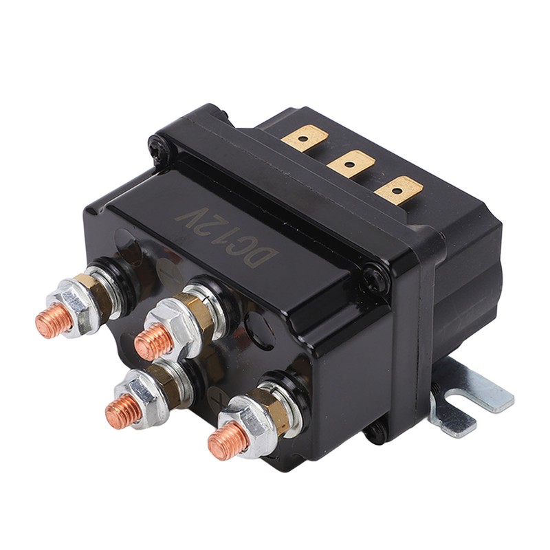 Winch Relay 250A Integrated Waterproof ABS Brass Electric Winch Relay