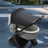 Stroller Sun Cover | Baby Sun Shade | Foldable Adjustable