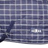 Saxon 1200D Medium Standard Neck Rug - Navy Plaid -