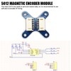 Magnetic Encoder 15 Bit High Accuracy Induction Angle Measurement Sensor