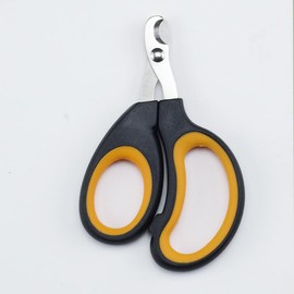 SunStartsPets [Curve Nail Clippers for Beginners: Cut without stress! Easy nail care for pets, easy to hold and safe choice, perfect for cats and small dogs! (Orange)