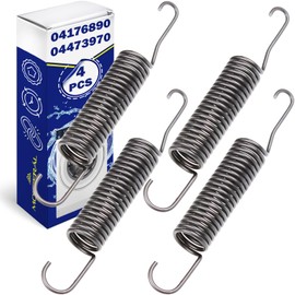 Set of 4 Springs for Drum Washing Machine with Original Code 4176890 4473970 for Miele MONTERAL