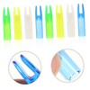 Mikinona 20Pcs Outdoor Nock Tail Replacement for Archery Durable Arrow