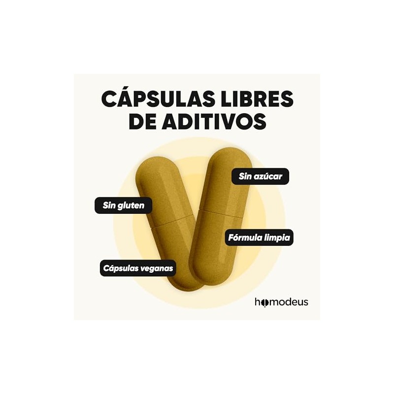Berberina + Cúrcuma 180 Cápsulas Veganas Apoyo Cardiovascular homodeus
