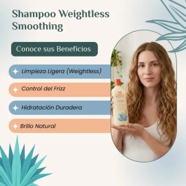 Shampoo Weightless Suavizante Sin Peso, 400ml                                                                                                         