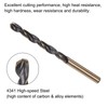 sourcing map 6pcs Jobber Drill Bits 6mm Black Nitride &