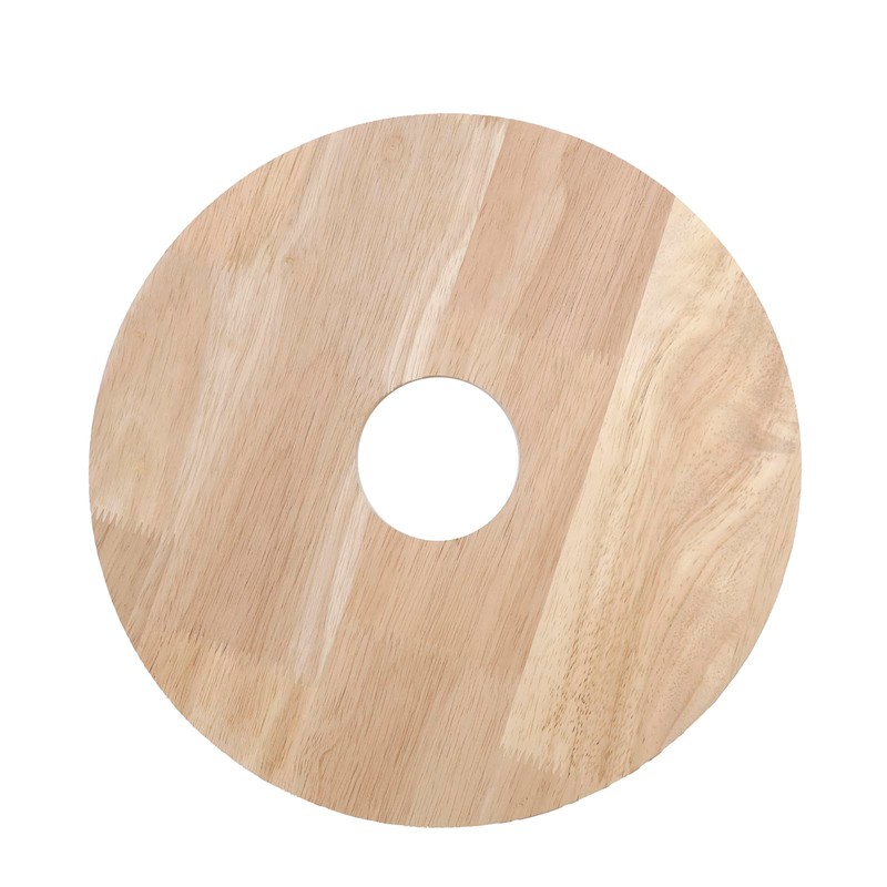 Antrader Ceiling Medallion,Wood Ceiling Cover Home Lighting Ceiling Medallions Ring