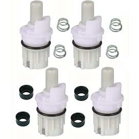 RP1740 faucet stem repair kit replacement compatible with two handle faucet plus RP4993 seat & spring – 4 Pack