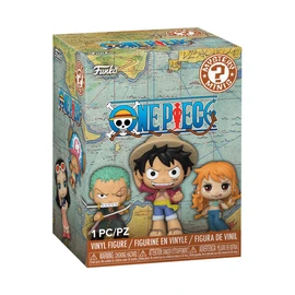 Funko Mystery Mini: One Piece - Straw Hat Crew - Monkey D. Luffy, Roronoa, Nami and more - 1 of 12 to collect - Styles may vary - Figura in vinile da collezione - Idea regalo - Prodotto ufficiale