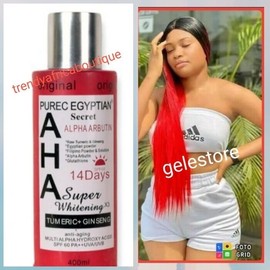 SDGL Original Purec EGYPTIAN SECRET AHA  Super Whitening Body Lotion 400mlx1 Spf 60