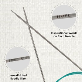 KnitPro The Mindful Collection Fixed Circular Needles 16" (40cm) | Size 2.00mm