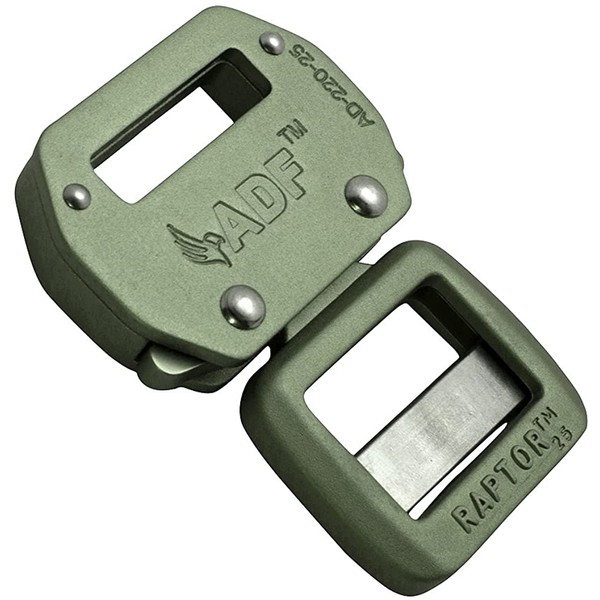 Raptor II Tactical Military Police Aluminum Quick Release 1" Belt Buckle