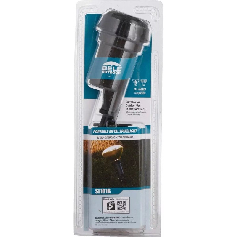 Bell Hubbell-Bell SL101B Portable Spike Light Par 38 Bulb Bronze