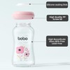 YOHKOH Glass Breast Milk Storage Bottles - 100% Leak-Proof, BPA-Free