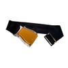 Skybelt Airplane Belt Gold - Silver/Black Trouser Belt Adjustable Length,