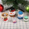 5pcs Christmas Handpainted Cute Wooden Matryoshka Dolls Russian Nesting Dolls
