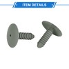 VekAuto 20 Pcs Plastic Rivet, 32x30mm Bumper Retainer Fastener Clips