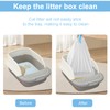 UptVin 30 PCS Large Cat Litter Tray Liners, Cat Litter