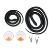2 Set Snake Prank with String Clip Lifelike Adult Clip