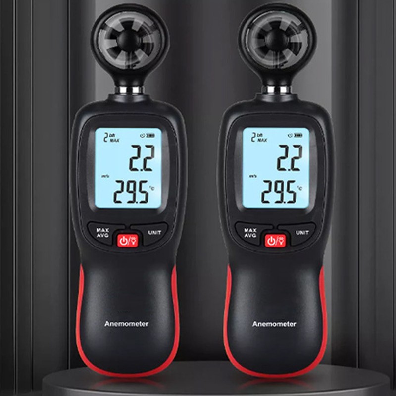 Digital Anemometer Bluetooth Handheld Wind Speed Temperature Wind Chill Measurement