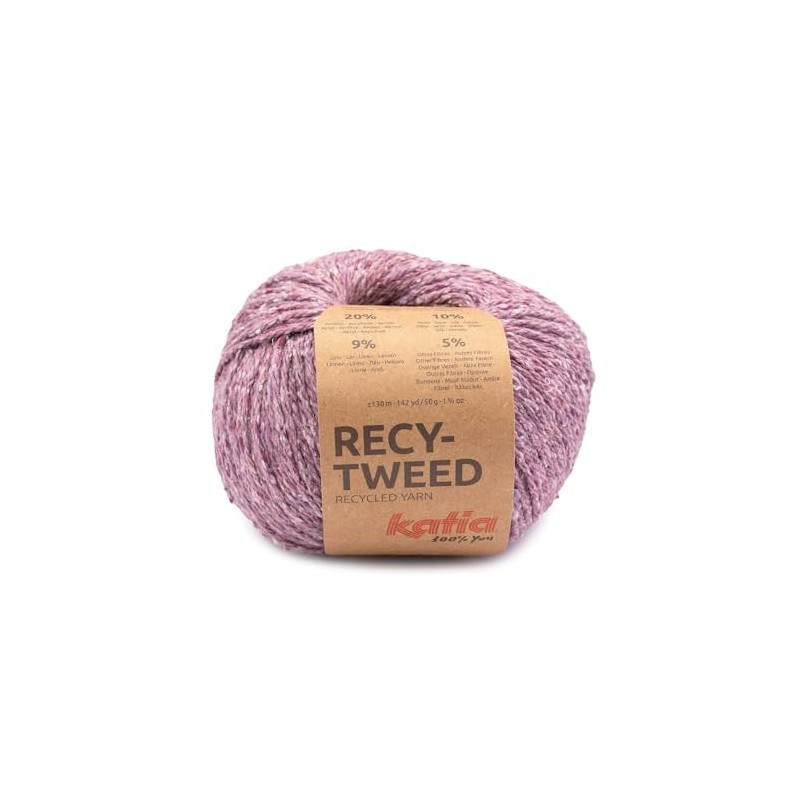50 g "Recy-Tweed" – Colour 85 – Mauve – Yarn