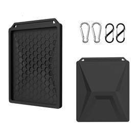 AiWi Space Starlink Mini Protective Cover - Durable Case for Starlink Mini Accessories, Travel Backpack, and Wall Mount (Front Cover Black)