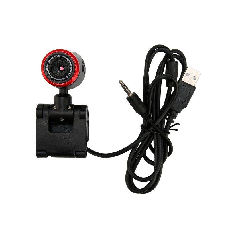USB2.0 with MIC HD Webcam Web Camera Cam 360 Degree