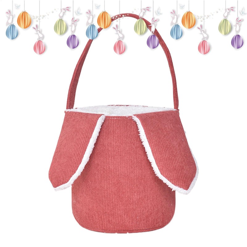Long Ear Easter Buckets - Bunny Egg Hunt Easter Bucket