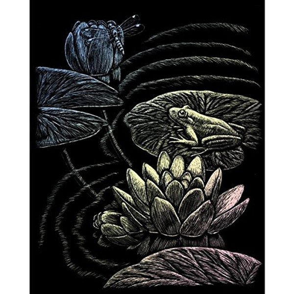 Royal & Langnickel 8 x 10 inch Frog Pond Pre-Printed