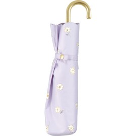 [2025] Wpc. 801-11485-102 Parasol Light Shielding Gold Line Margaret Mini Lavender <100% Shading Ratio / 100% UV Reduction / UPF 50+/Heat Blocking/Rain / Sun / Rain / Sun / Rain / Folding Umbrella,