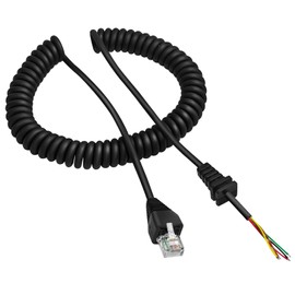 Kokorasa MH-67A8J Mic Cable Cord for Vertex VX-2100 VX-2200 VX-3200 VX-4500 for Yaesu FT-817 FT-857D FT-2400 FT-2400H FT-2500 FT-2500M Handheld Speaker Microphone (1)