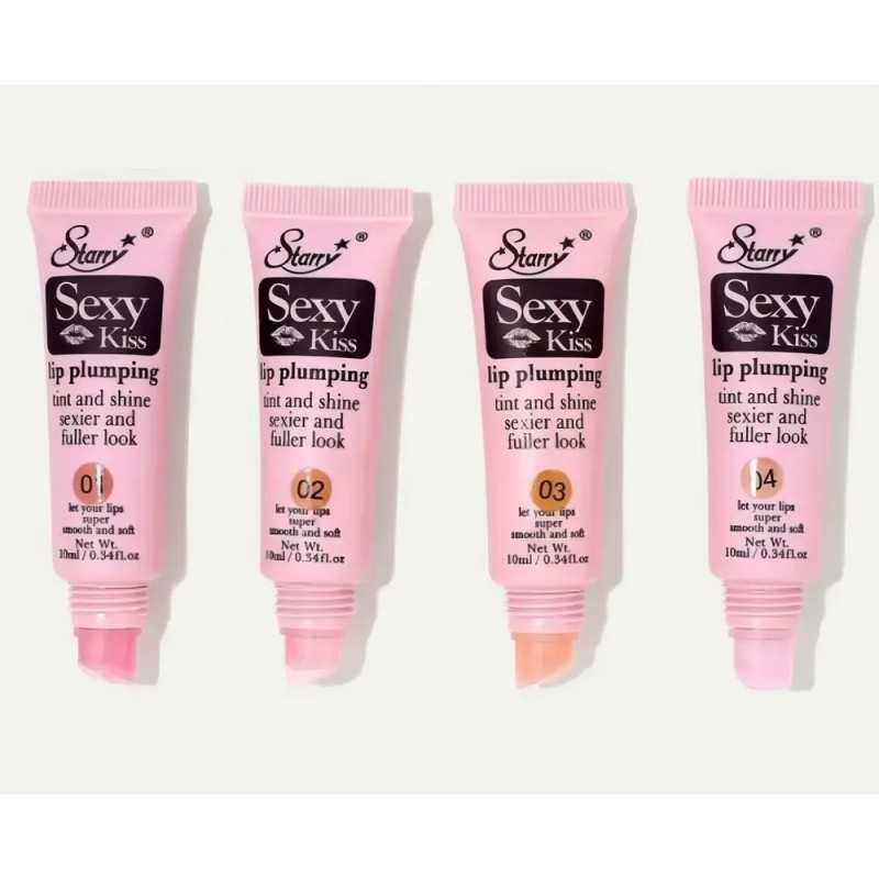 Gloss Labial Brillo Plump Voluminizador Sexy Kiss Starry® Color 04