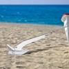 Garvee 11 LBS Boat Anchor, 316 Stainless Steel Delta-Style Anchor,